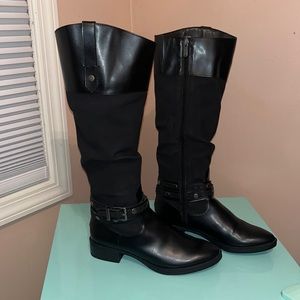 Size 7 Black Knee High Boot